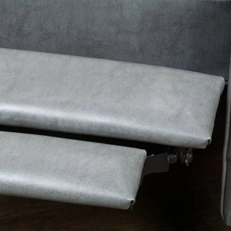 Fauteuil manuel club de 26,75 po de largeur avec accoudoirs enroulés et rembourrage moelleux pour un confort ultime, gris foncé