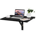 Table rabattable murale, Bureau pliant flottant, Gain de place