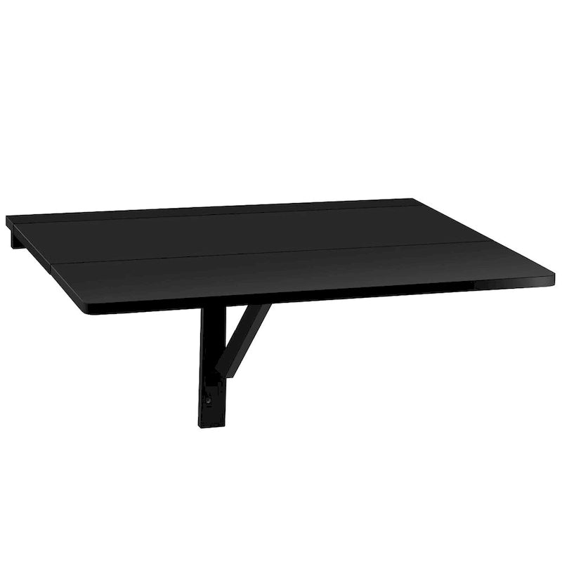 Table rabattable murale, Bureau pliant flottant, Gain de place
