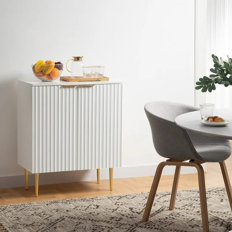 Buffet enfilade avec étagères réglables