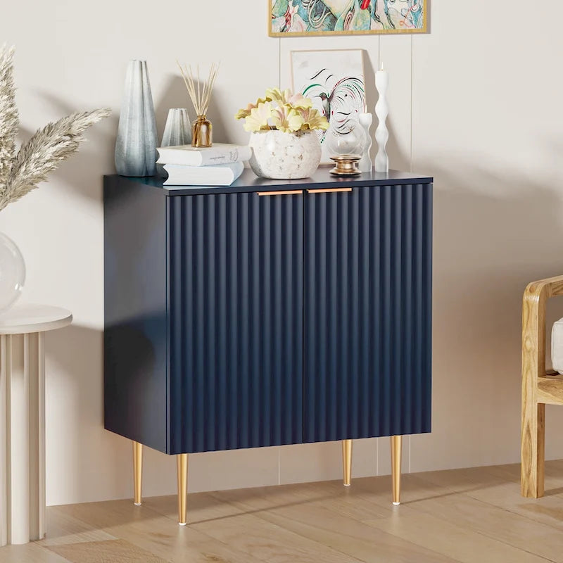 Buffet enfilade avec étagères réglables