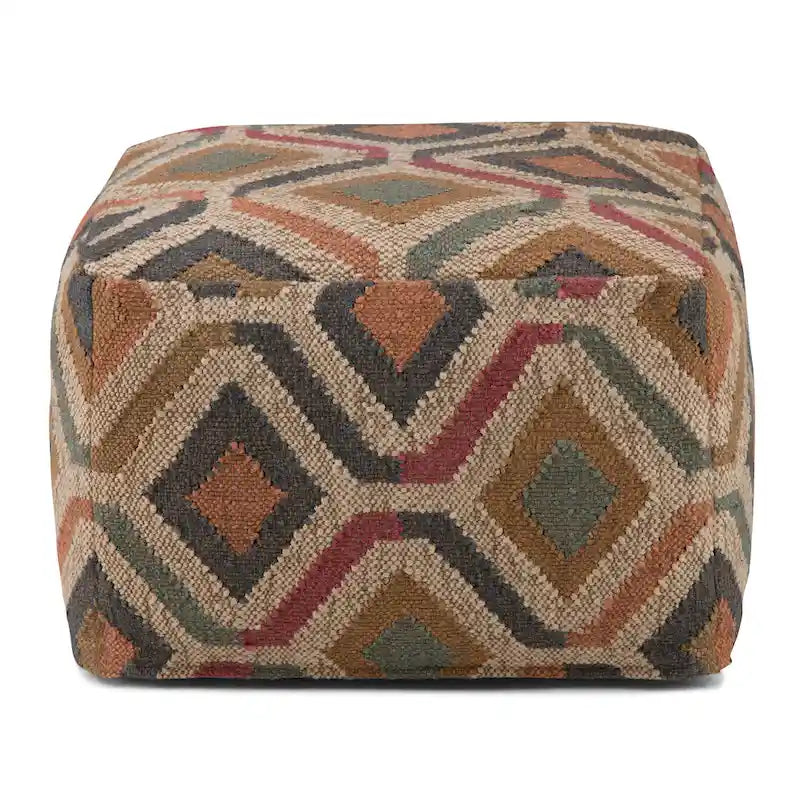 Pouf carré bohème Creativity