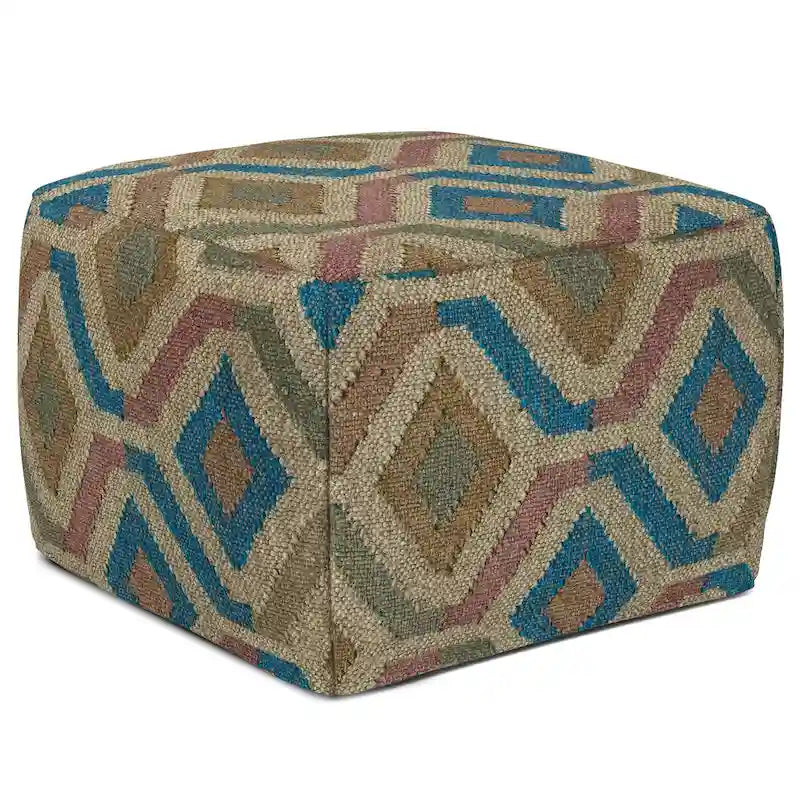 Pouf carré bohème Creativity