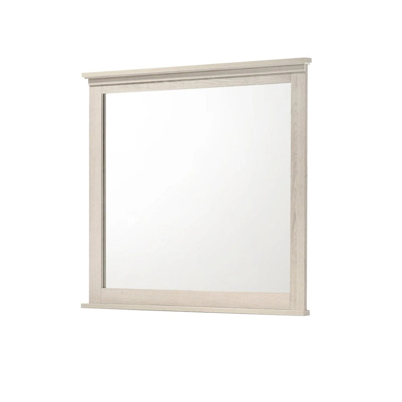 Ensemble de chambre à coucher 4 pièces avec panneaux LED blancs