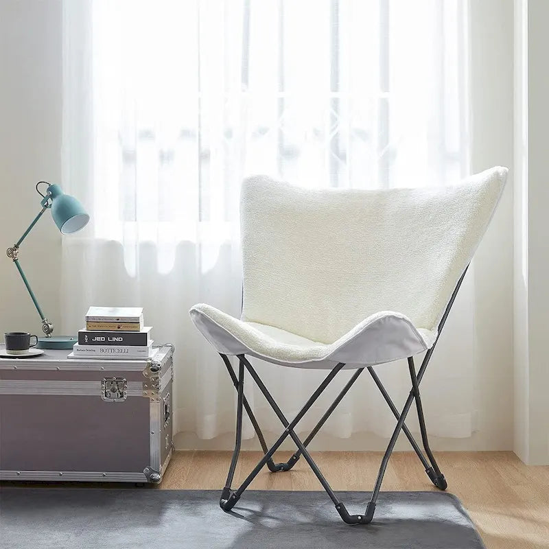 Fauteuil papillon surdimensionné - Confort douillet