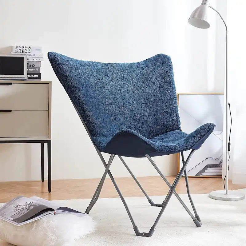 Fauteuil papillon surdimensionné - Confort douillet