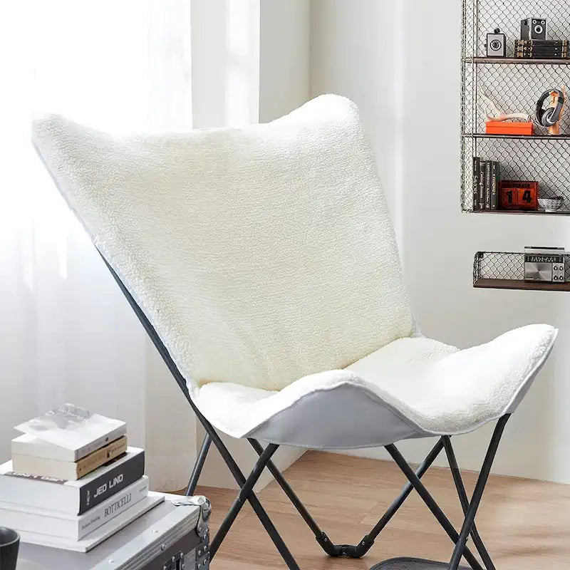 Fauteuil papillon surdimensionné - Confort douillet