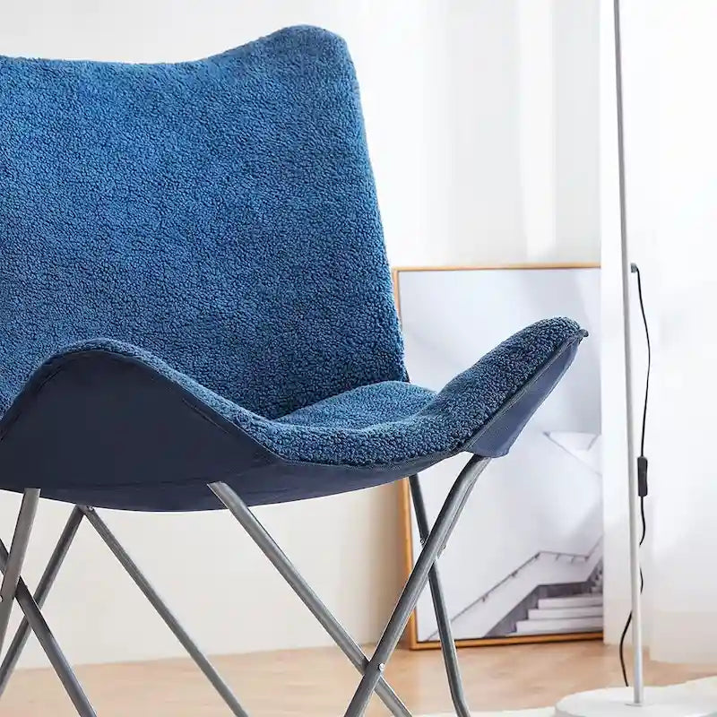 Fauteuil papillon surdimensionné - Confort douillet