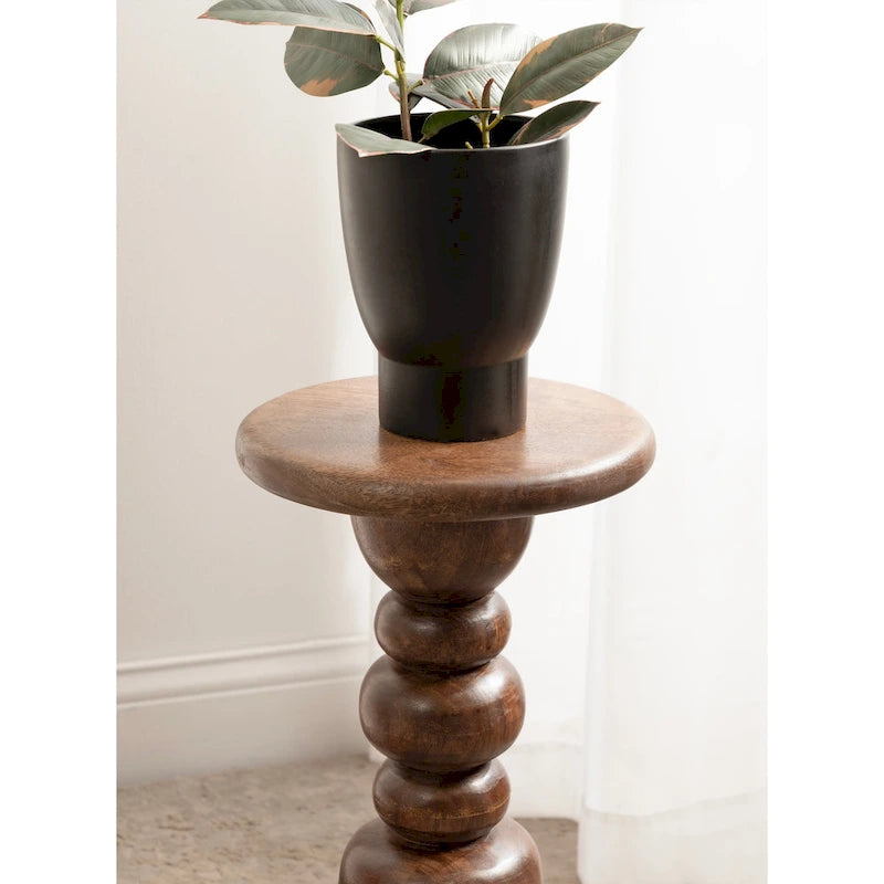 Table d'appoint créative en bois