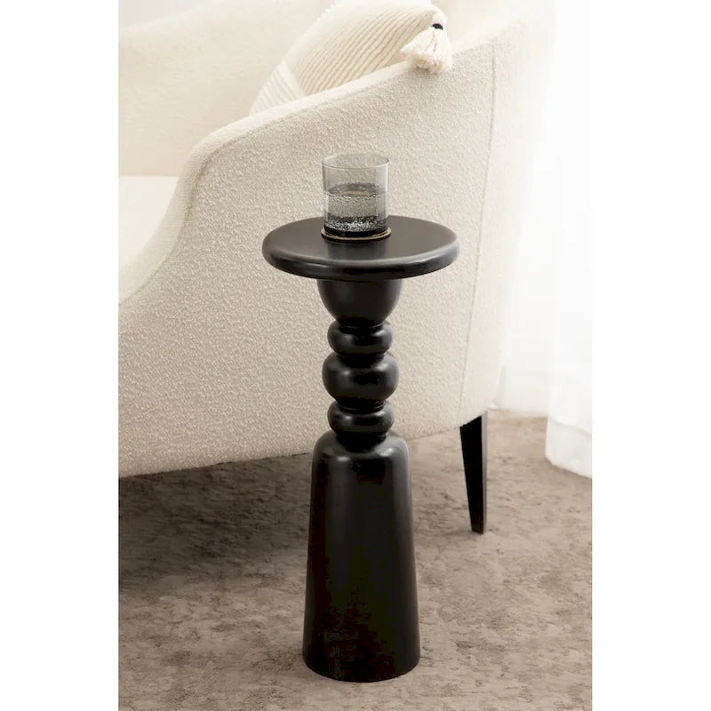 Table d'appoint créative en bois