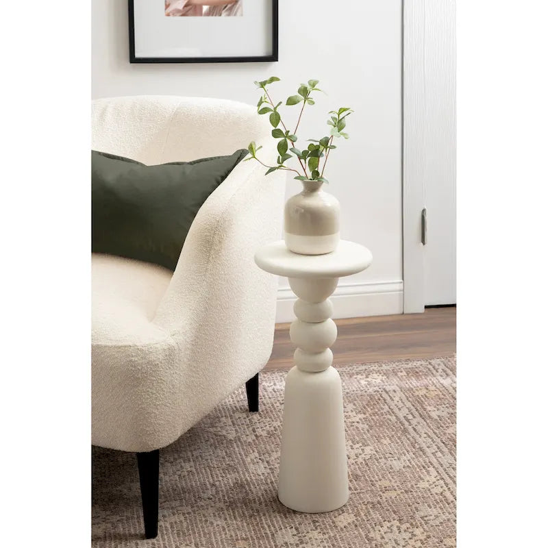 Table d'appoint créative en bois