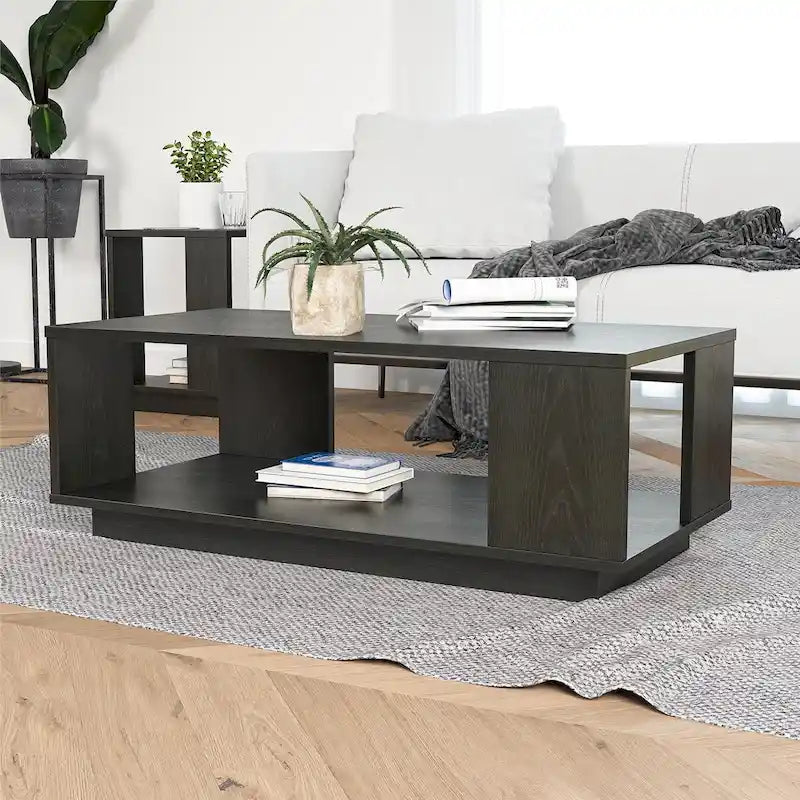 Table basse rectangulaire contemporaine