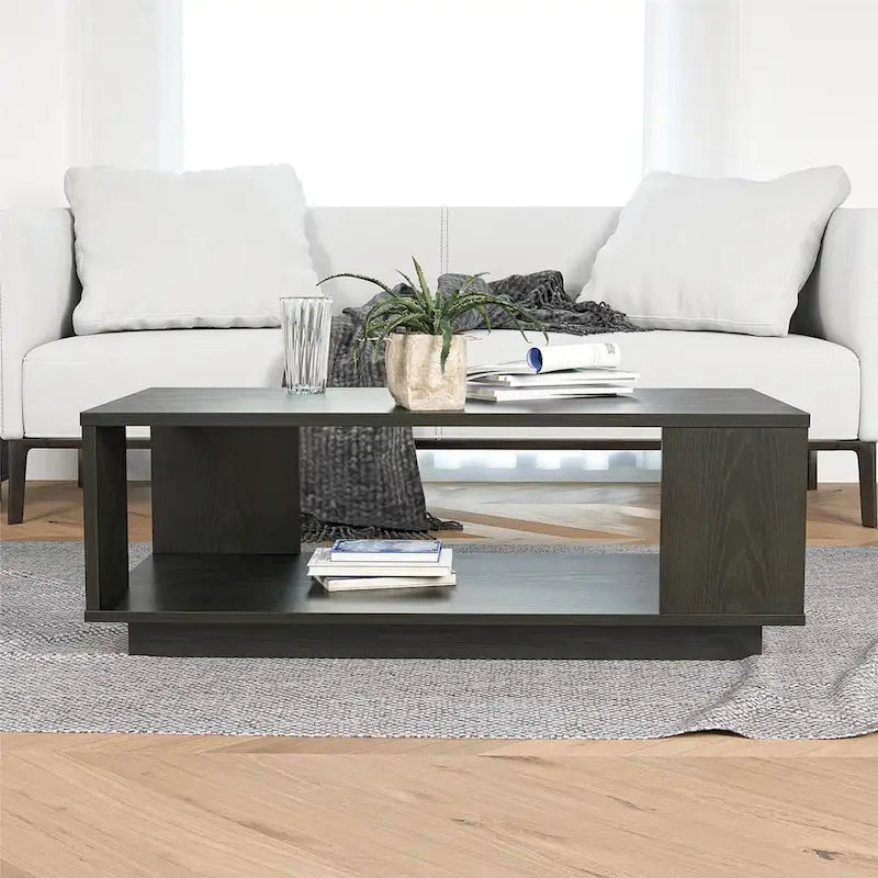 Table basse rectangulaire contemporaine